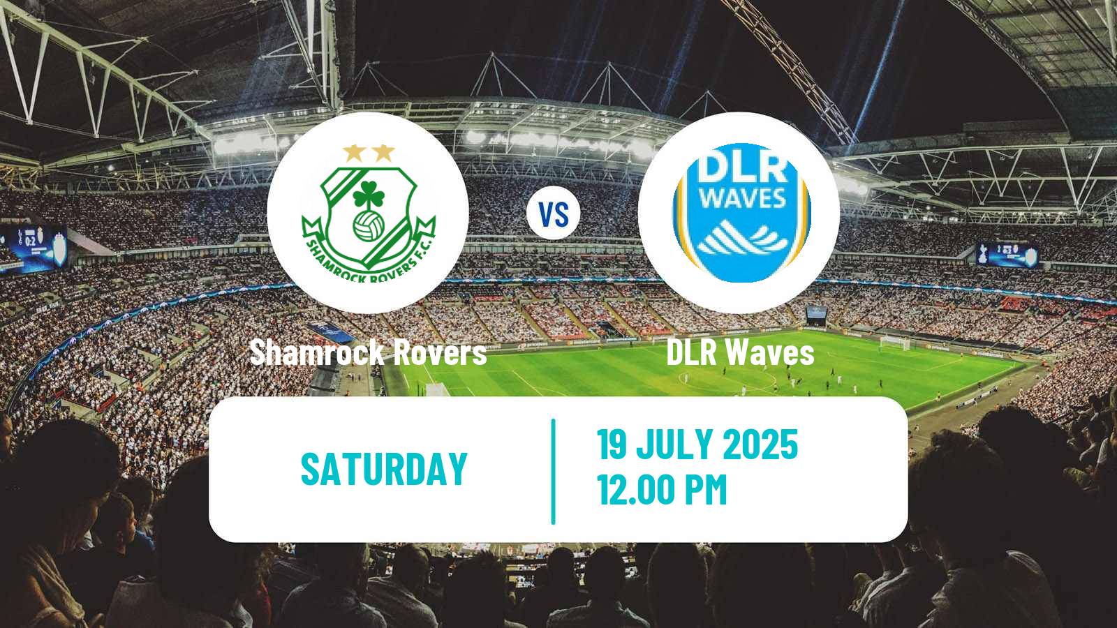 Soccer Irish National League Women Shamrock Rovers - DLR Waves