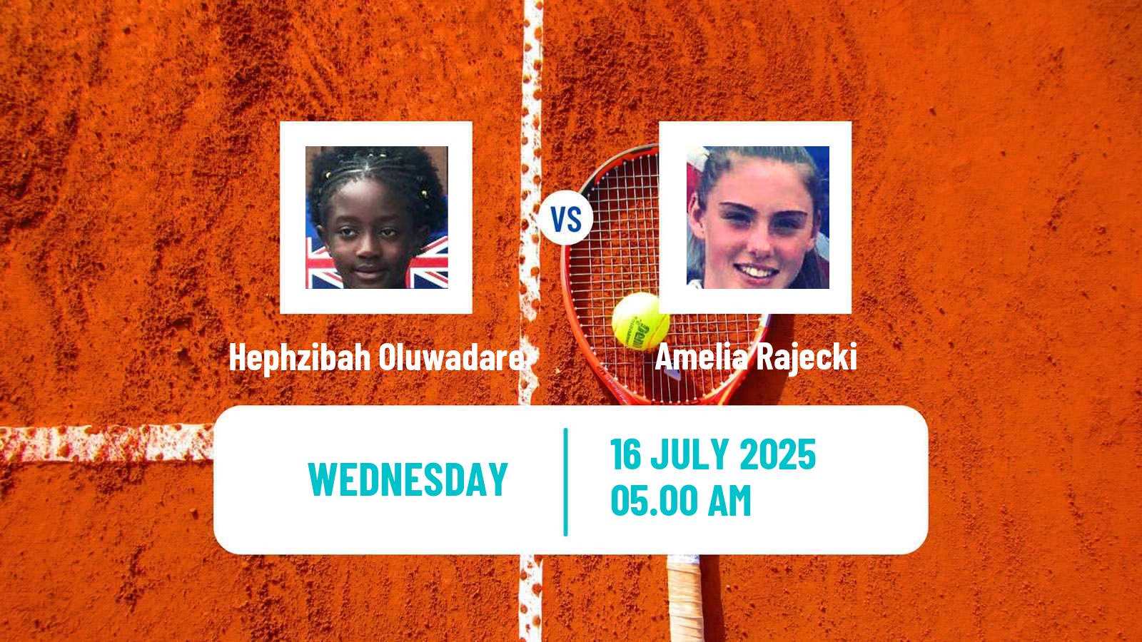 Tennis ITF W50 Nottingham Women Hephzibah Oluwadare - Amelia Rajecki