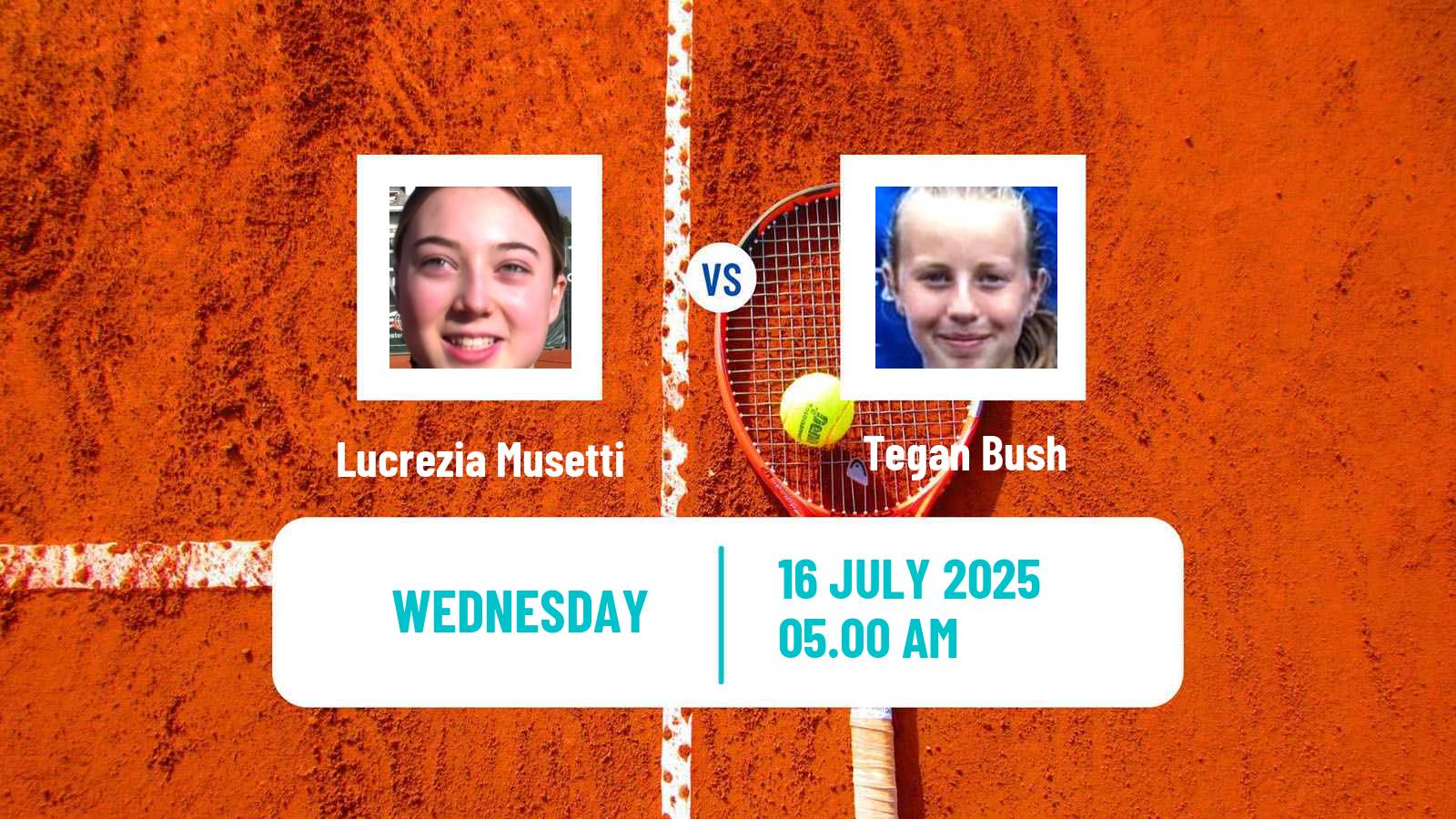 Tennis ITF W50 Nottingham Women Lucrezia Musetti - Tegan Bush