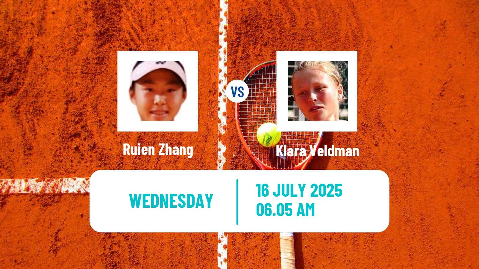 Tennis ITF W50 Nottingham Women Ruien Zhang - Klara Veldman