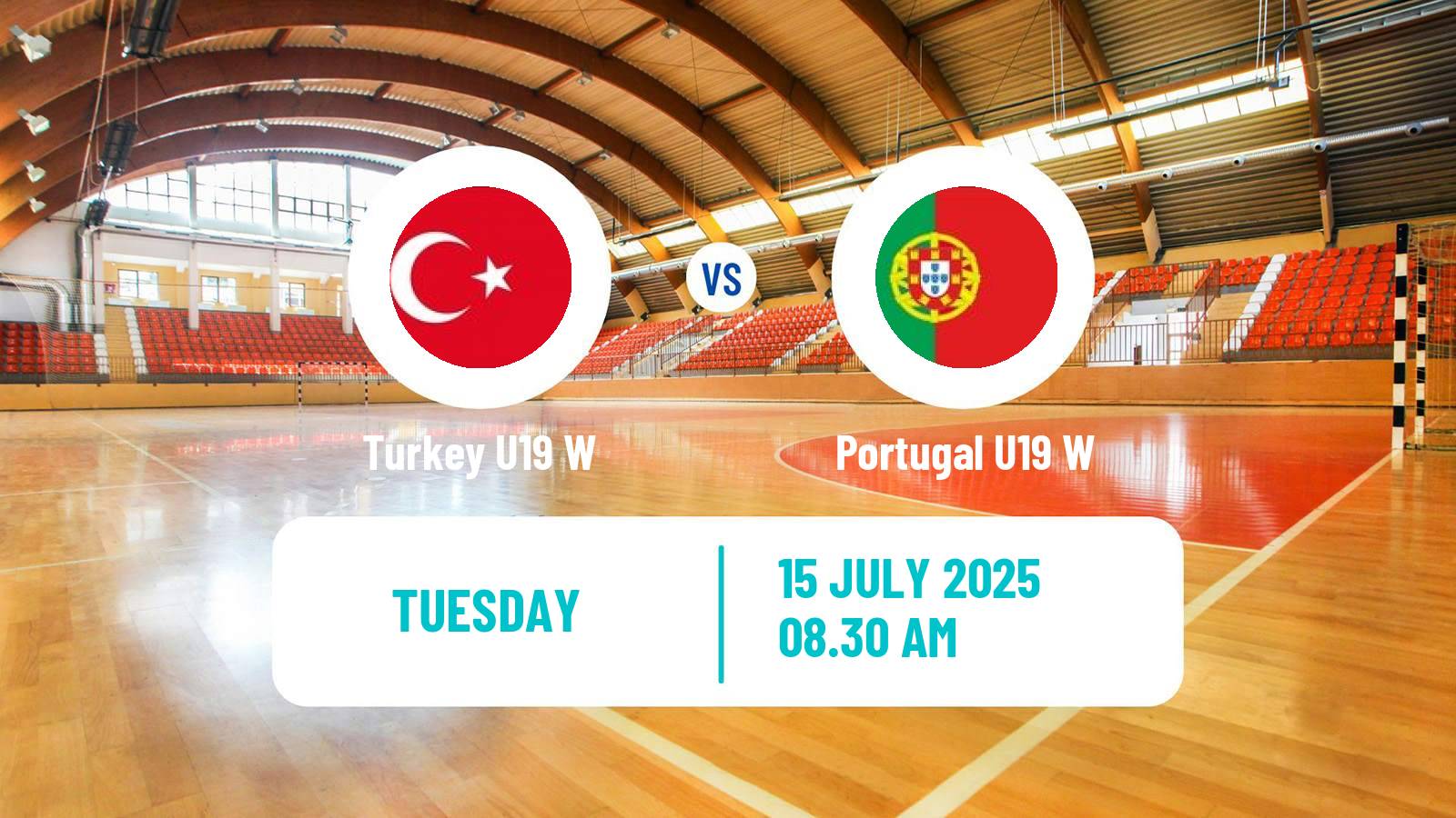 Handball European Championship U19 Handball Women Turkey U19 W - Portugal U19 W