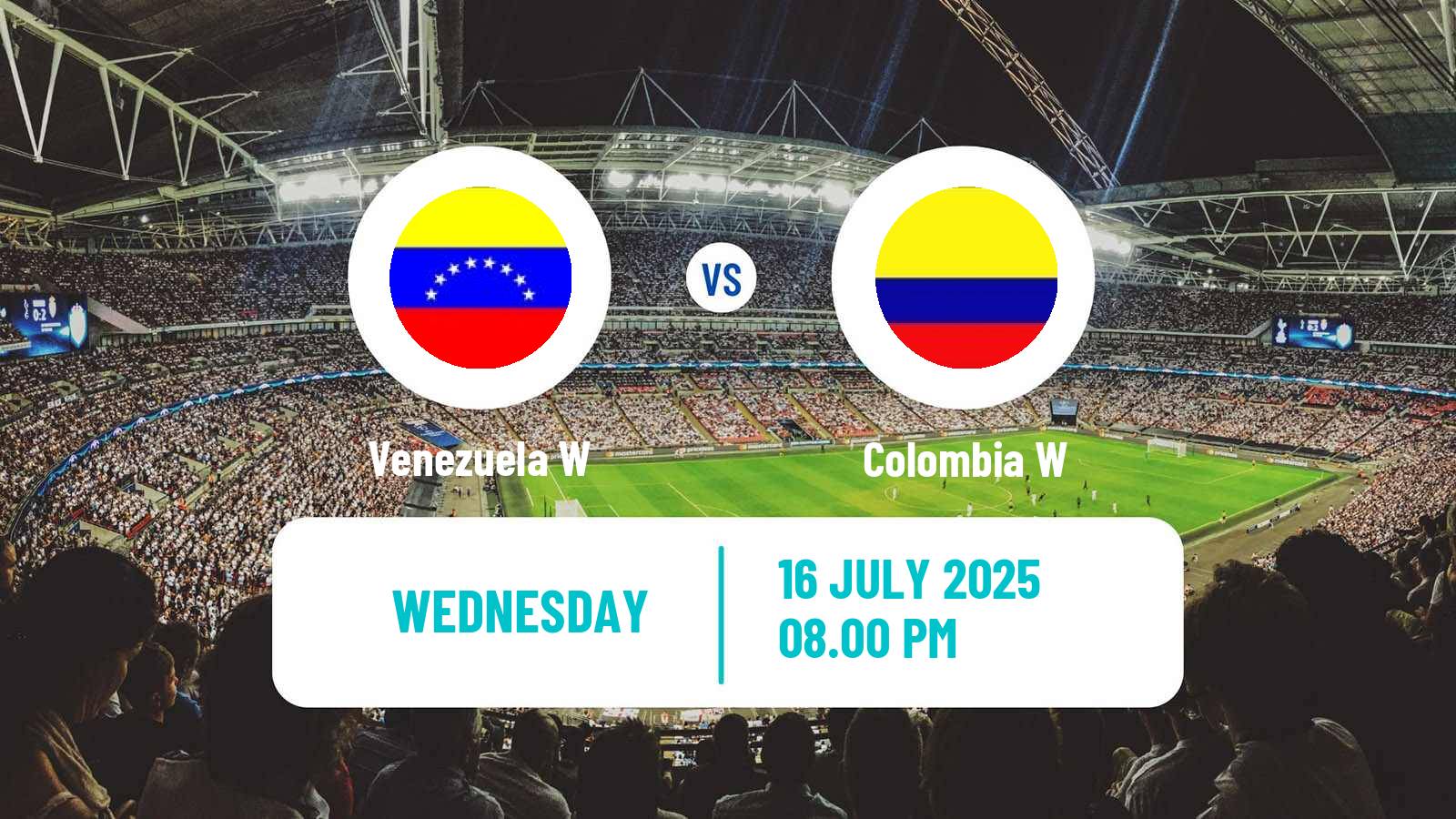 Soccer Copa America Women Venezuela W - Colombia W
