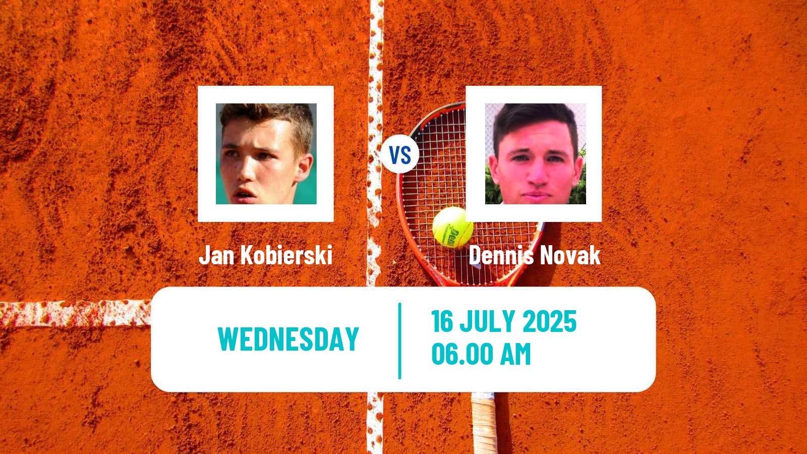 Tennis ITF M25 Kramsach Men Jan Kobierski - Dennis Novak