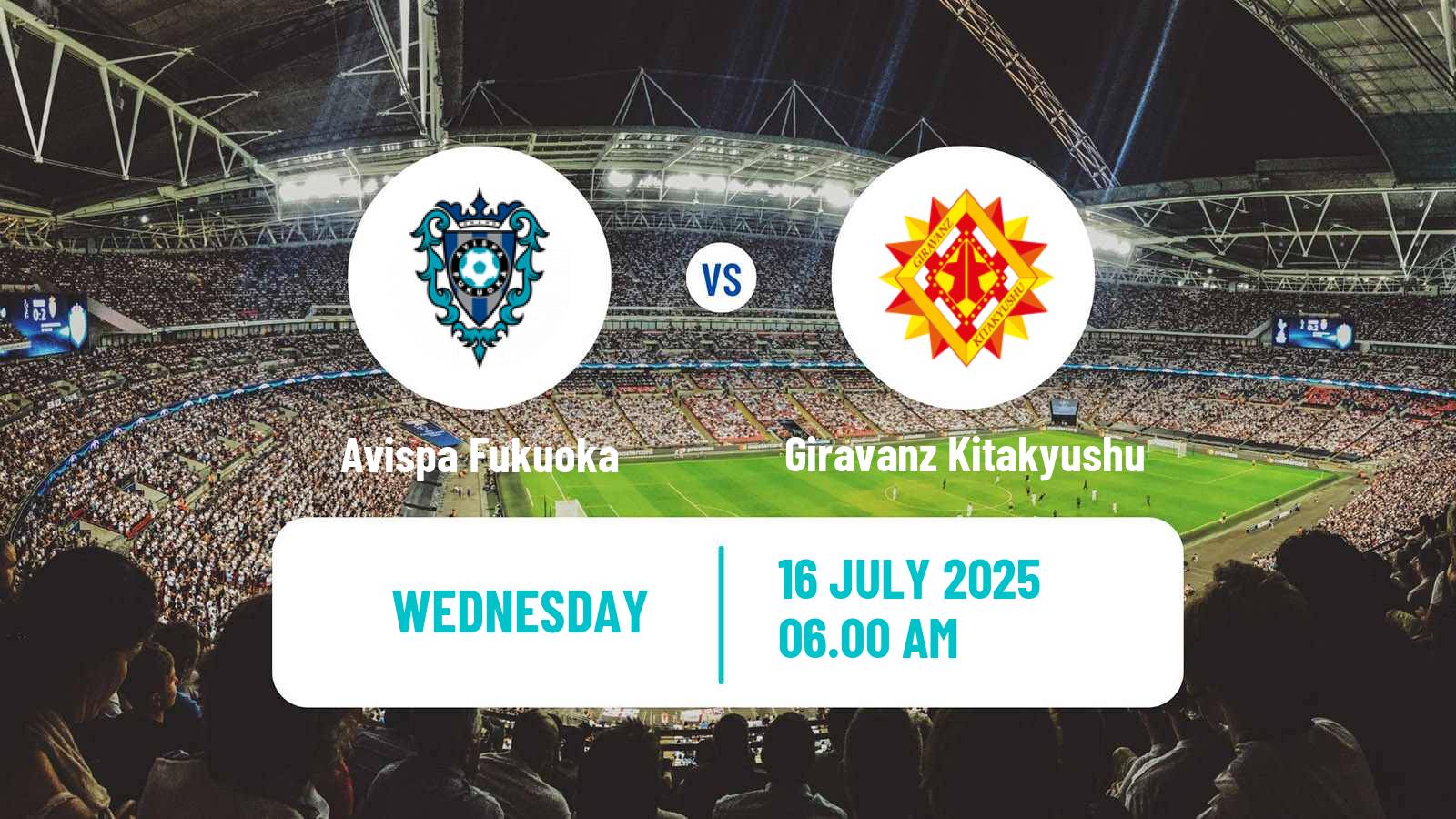 Soccer Japan Emperors Cup Avispa Fukuoka - Giravanz Kitakyushu