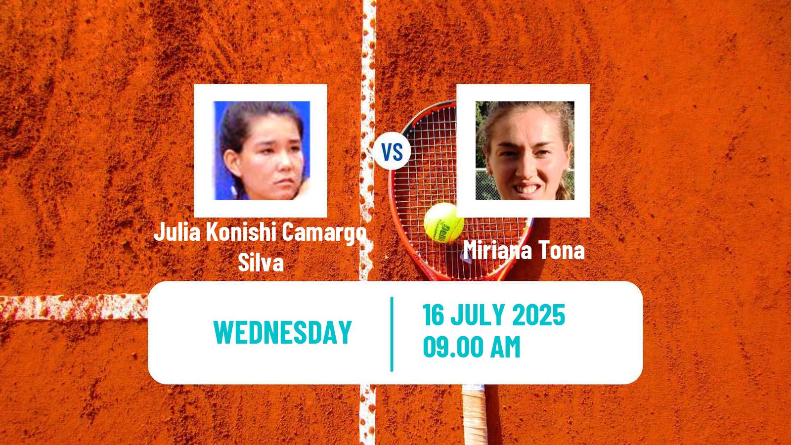 Tennis ITF W35 Sao Paulo 2 Women Julia Konishi Camargo Silva - Miriana Tona