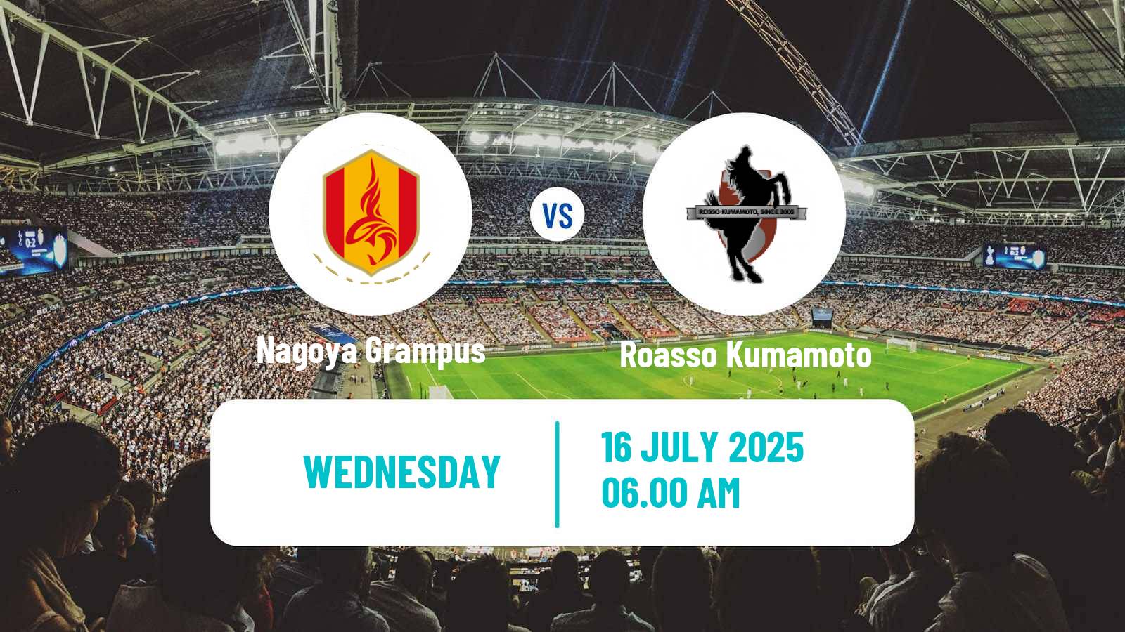 Soccer Japan Emperors Cup Nagoya Grampus - Roasso Kumamoto