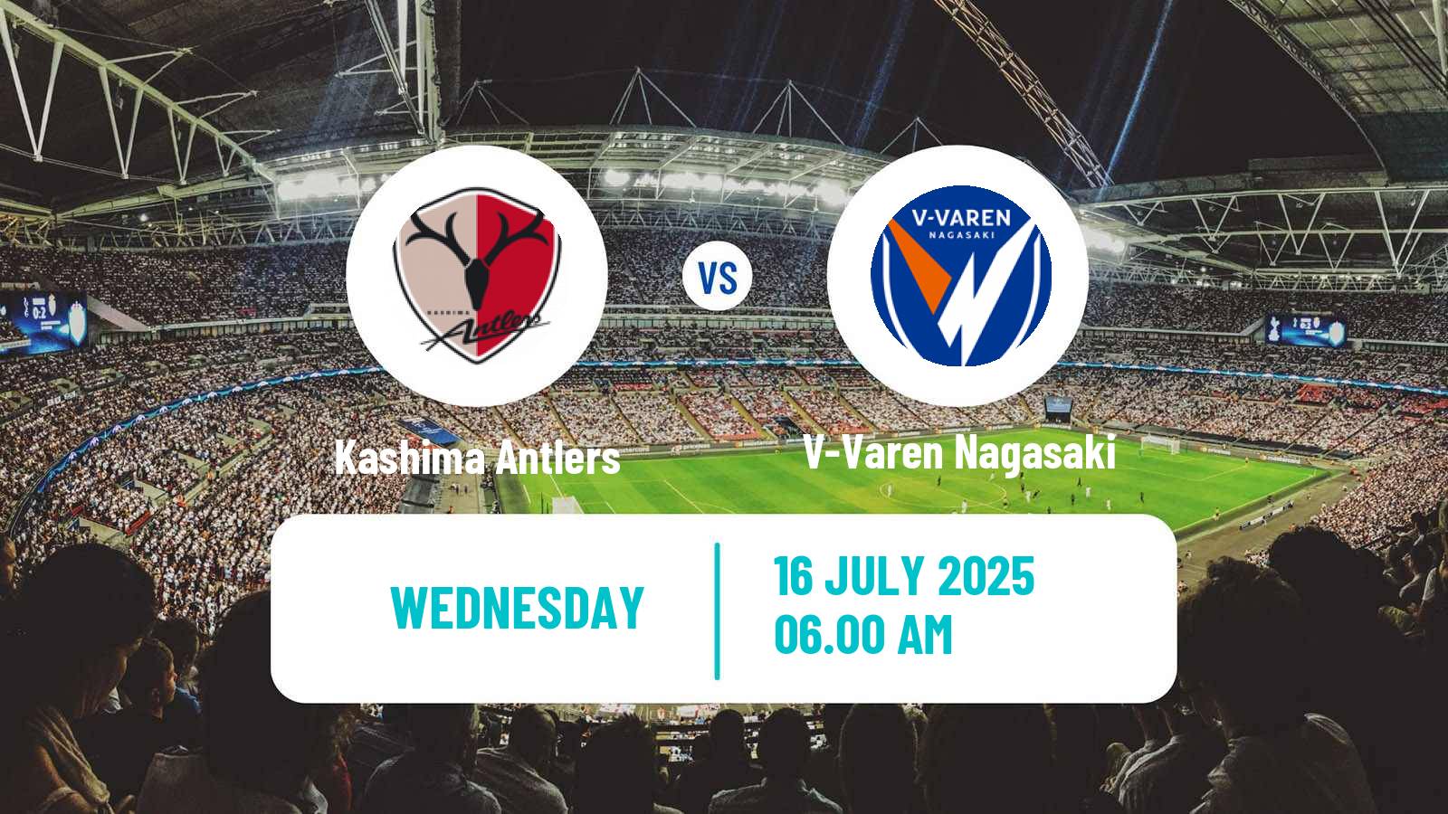 Soccer Japan Emperors Cup Kashima Antlers - V-Varen Nagasaki