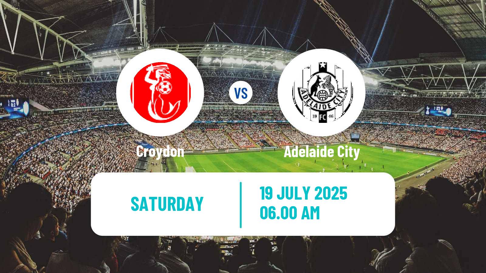 Soccer Australian NPL South Australian Croydon - Adelaide City