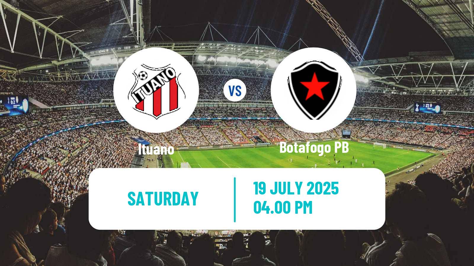 Soccer Brazilian Serie C Ituano - Botafogo PB