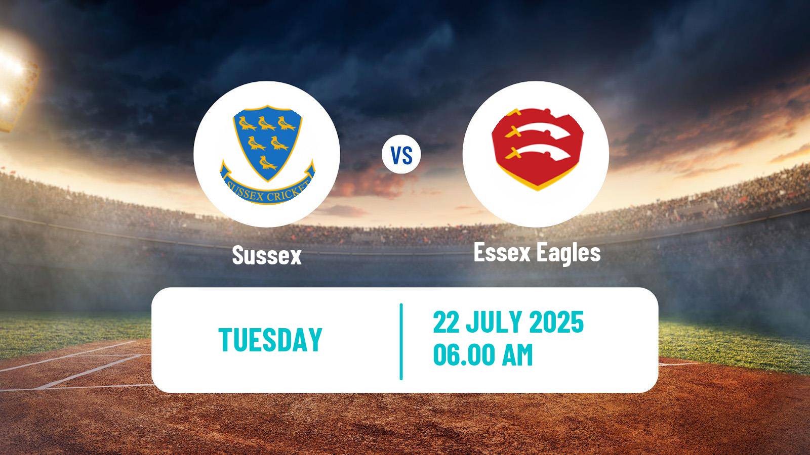Cricket County Championship One Cricket Sussex - Essex