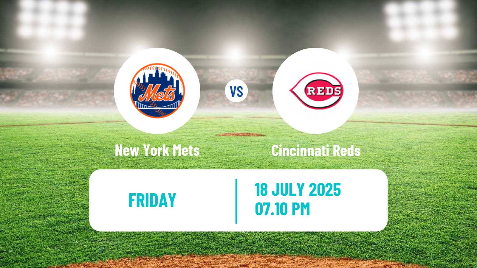 Baseball MLB New York Mets - Cincinnati Reds