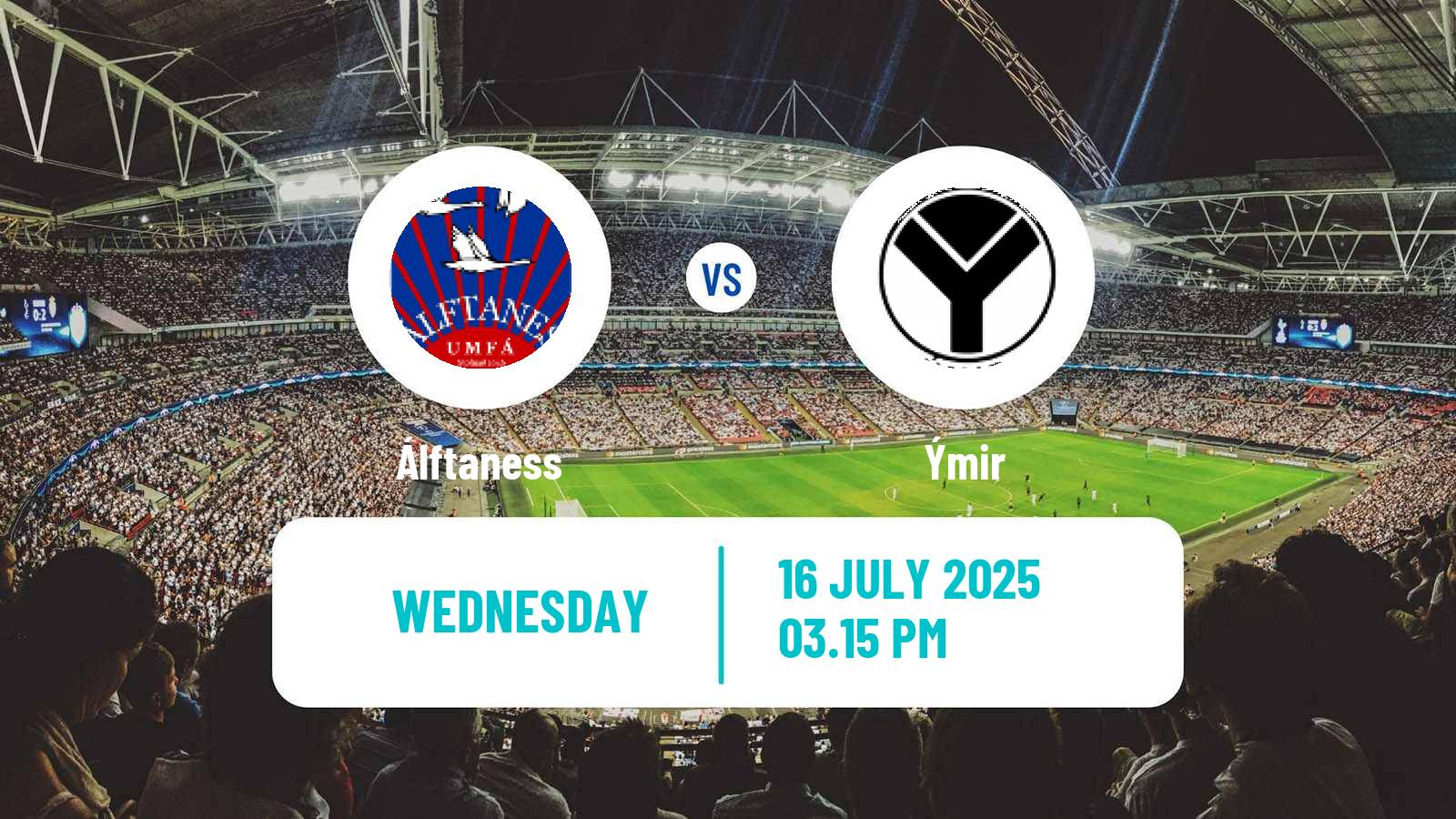 Soccer Icelandic Fotboltinet Cup Álftaness - Ýmir
