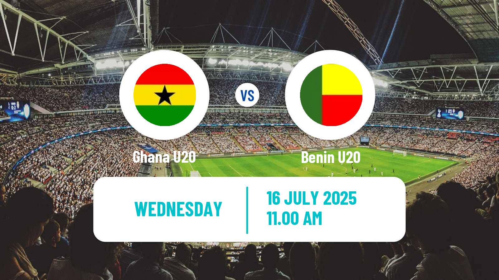 Soccer Friendly Ghana U20 - Benin U20