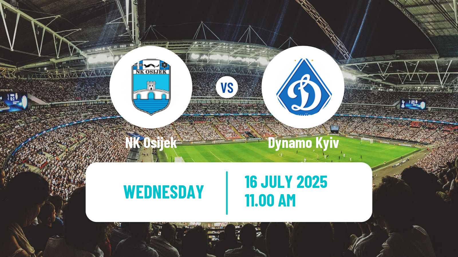 Soccer Club Friendly Osijek - Dynamo Kyiv