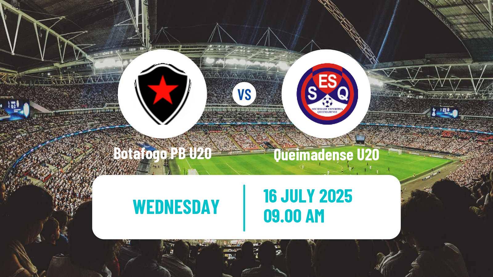 Soccer Brazilian Paraibano U20 Botafogo PB U20 - Queimadense U20