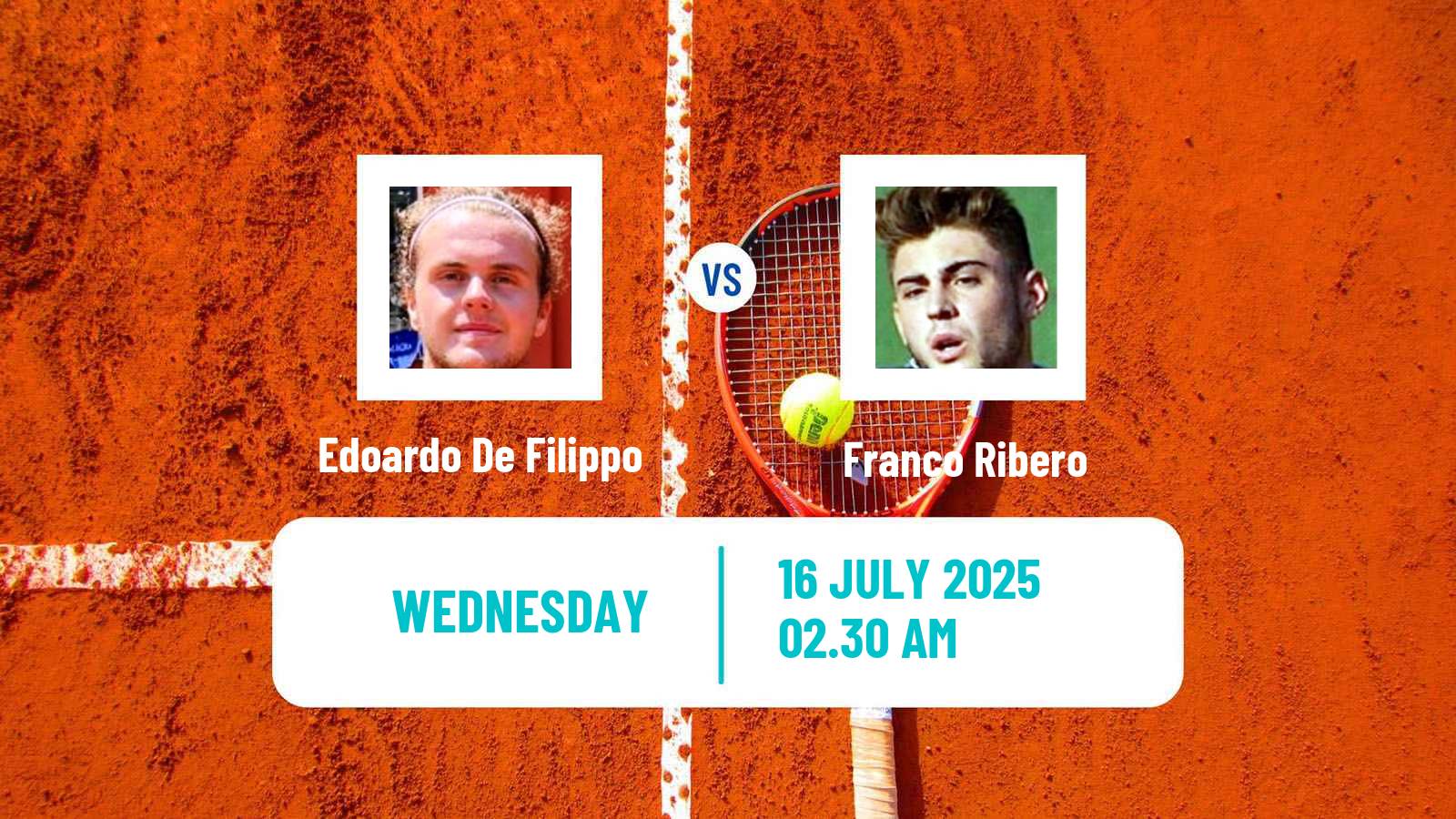 Tennis ITF M15 Slobozia Men Edoardo De Filippo - Franco Ribero