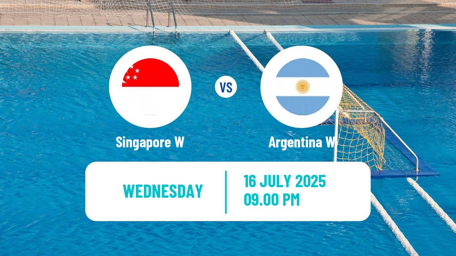 Water polo World Championship Water Polo Women Singapore W - Argentina W