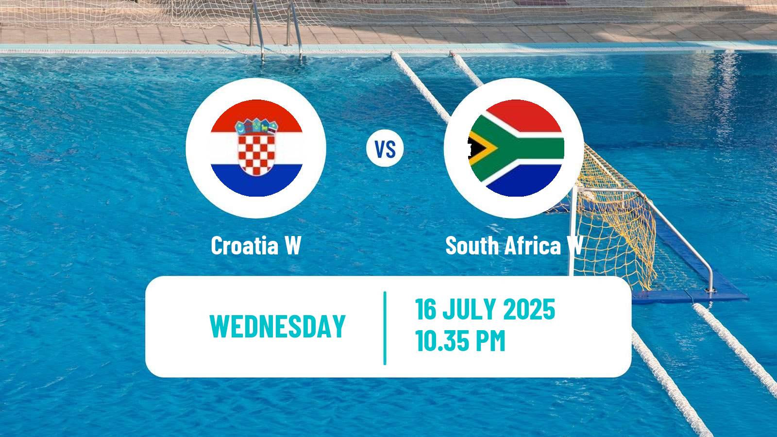 Water polo World Championship Water Polo Women Croatia W - South Africa W