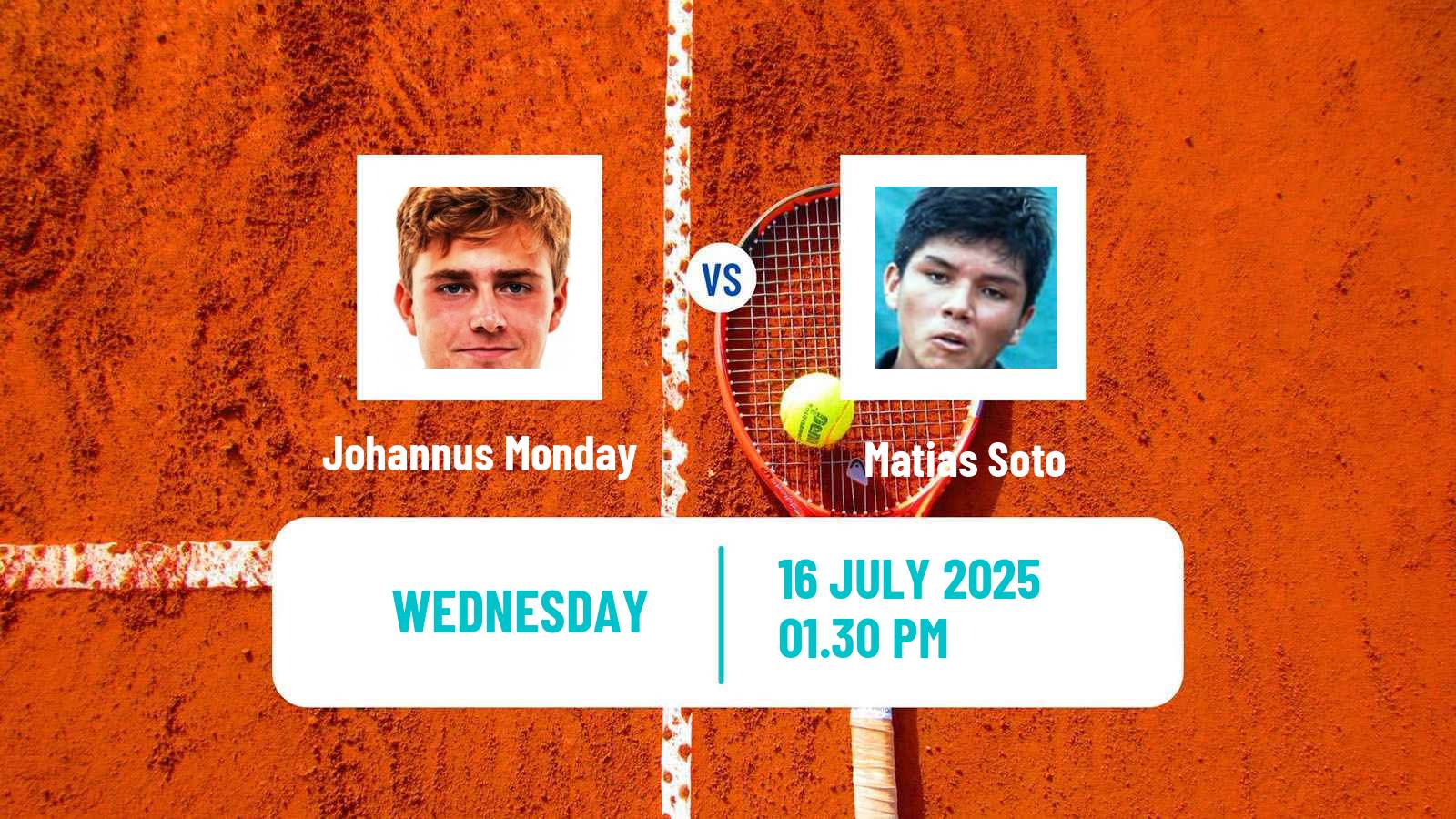Tennis Pozoblanco Challenger Men Johannus Monday - Matias Soto