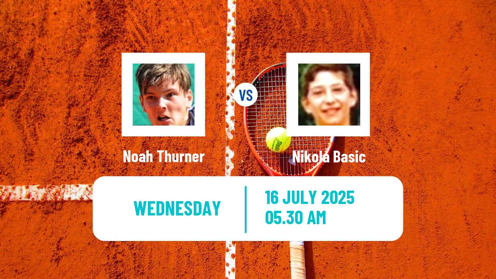 Tennis ITF M15 Nova Gorica Men Noah Thurner - Nikola Basic