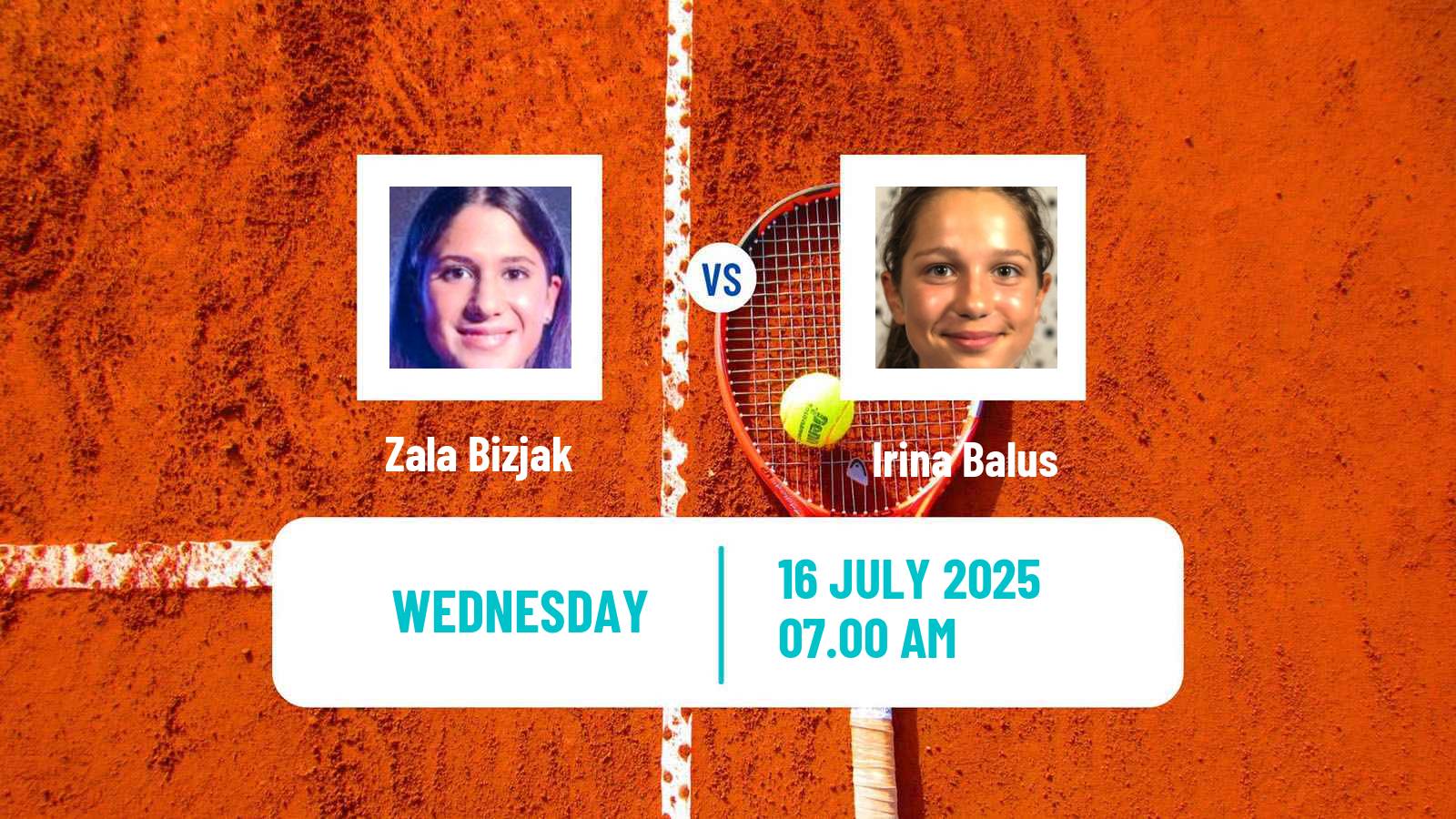 Tennis ITF W15 Krsko Women Zala Bizjak - Irina Balus