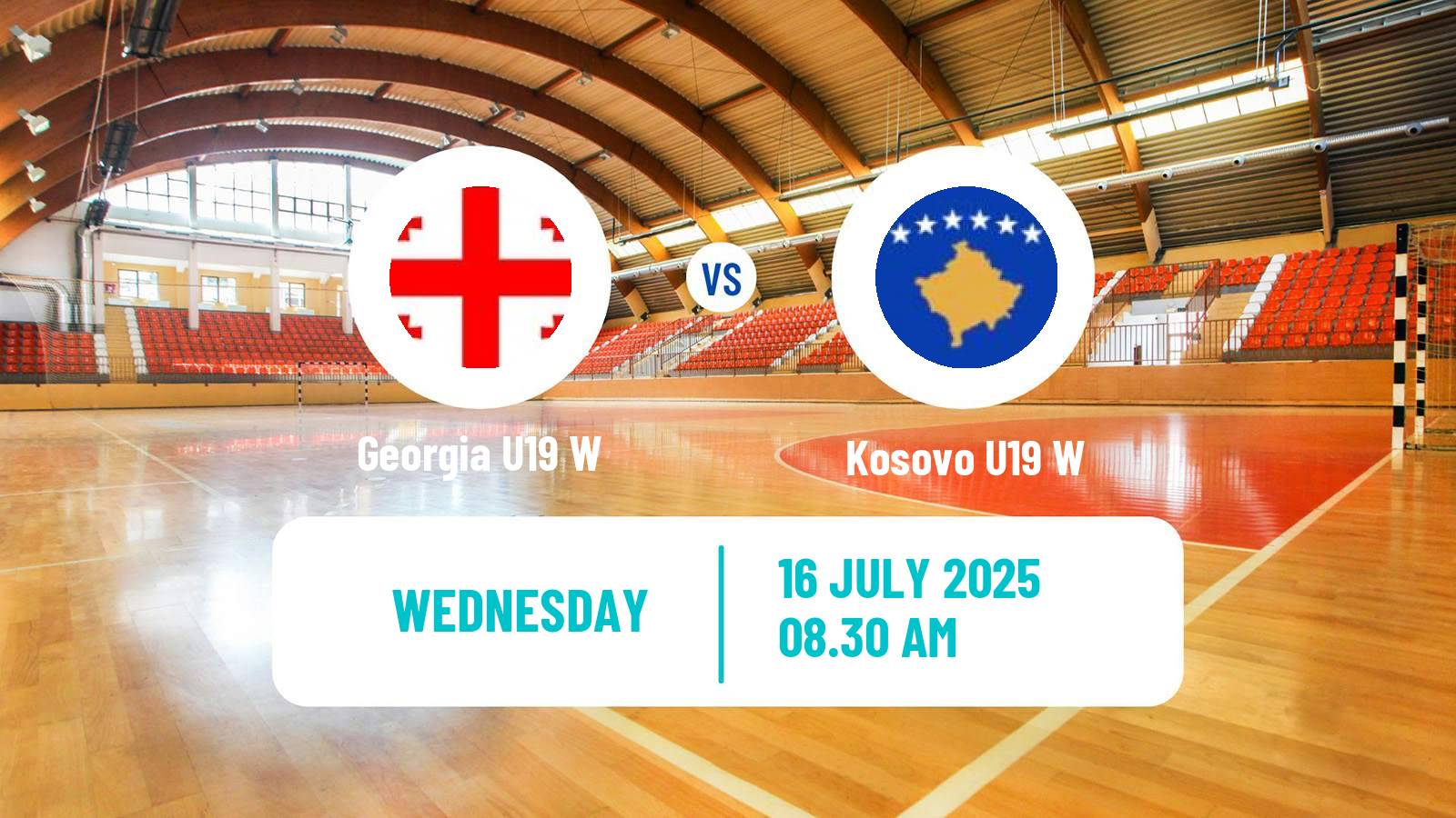 Handball European Championship U19 B Handball Women Georgia U19 W - Kosovo U19 W