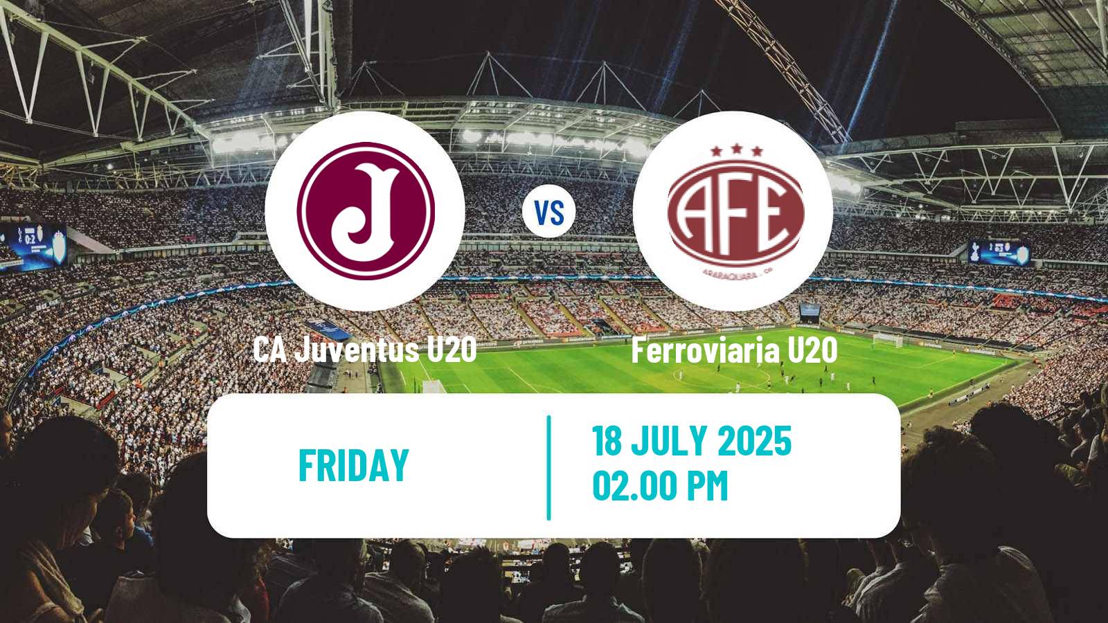 Soccer Brazilian Paulista U20 CA Juventus U20 - Ferroviaria U20