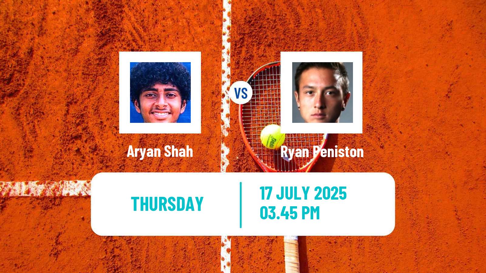 Tennis Pozoblanco Challenger Men Aryan Shah - Ryan Peniston