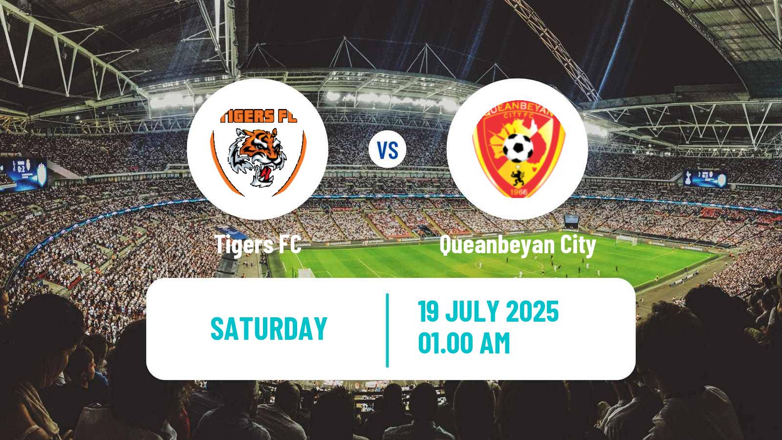 Soccer Australian NPL ACT Tigers FC - Queanbeyan City