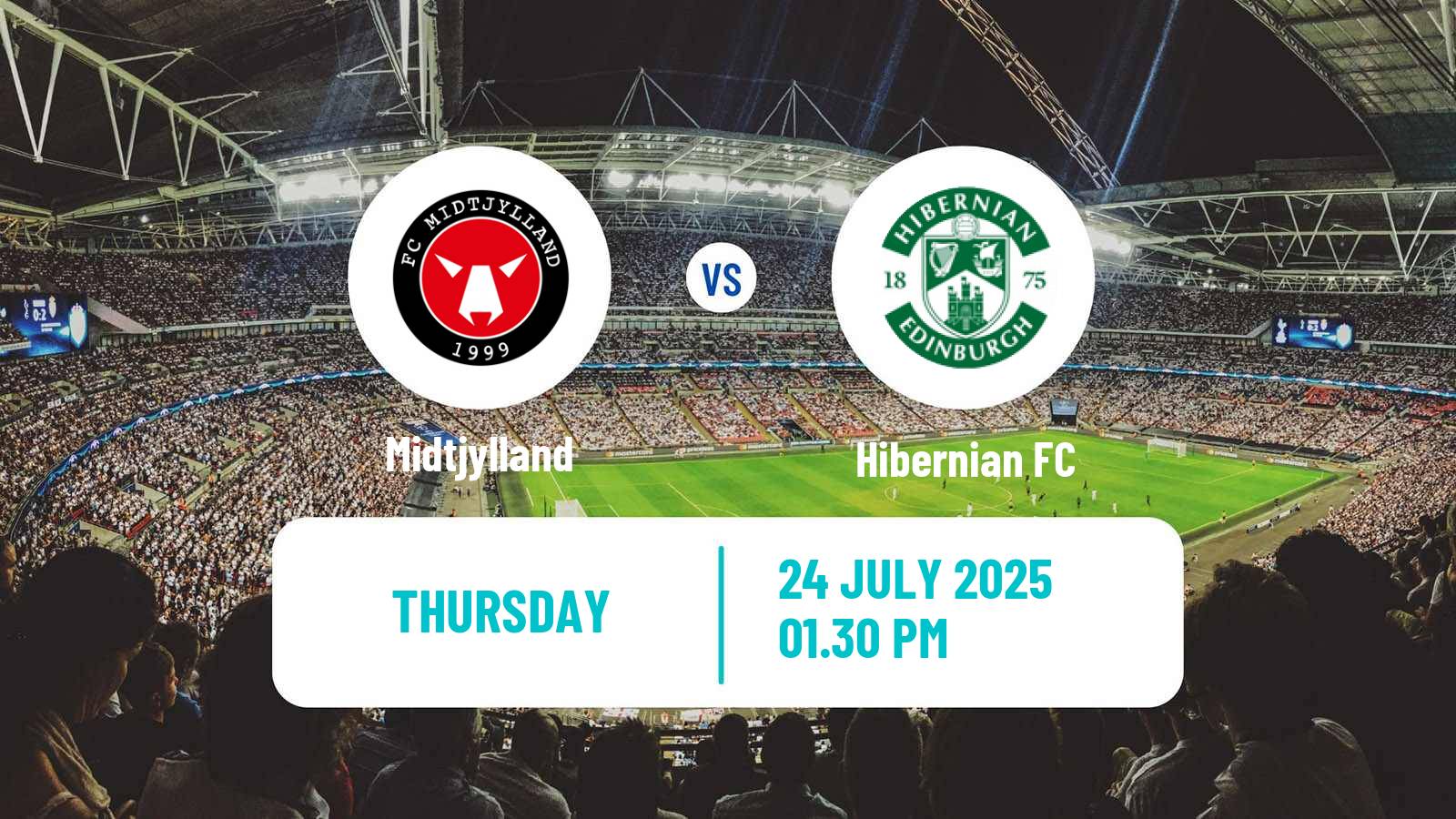 Soccer UEFA Europa League Midtjylland - Hibernian