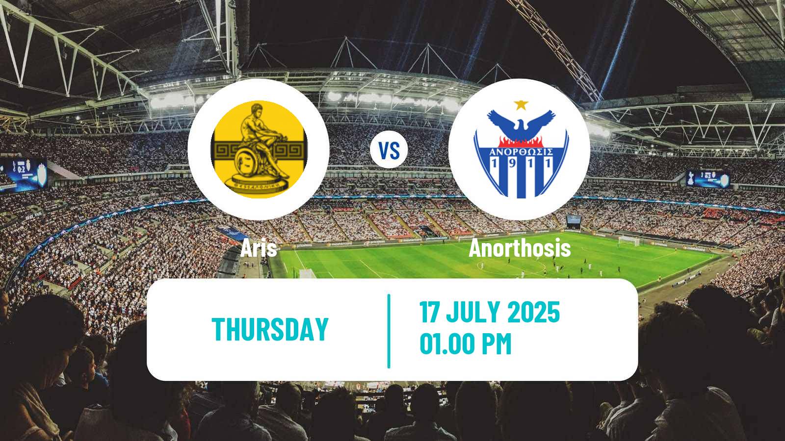 Soccer Club Friendly Aris - Anorthosis