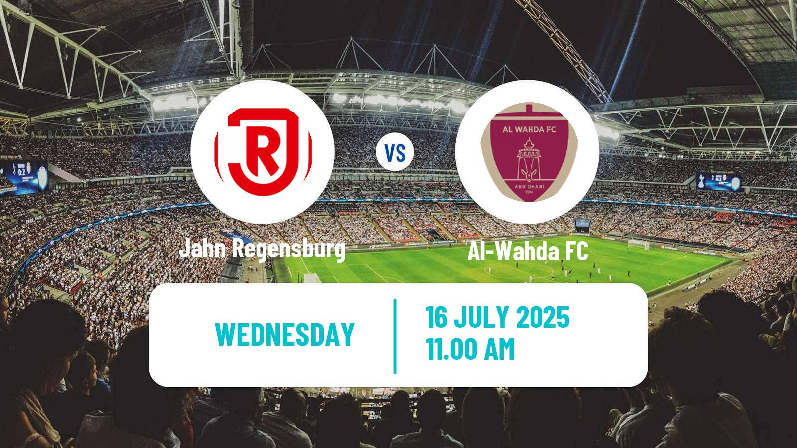 Soccer Club Friendly Jahn Regensburg - Al-Wahda