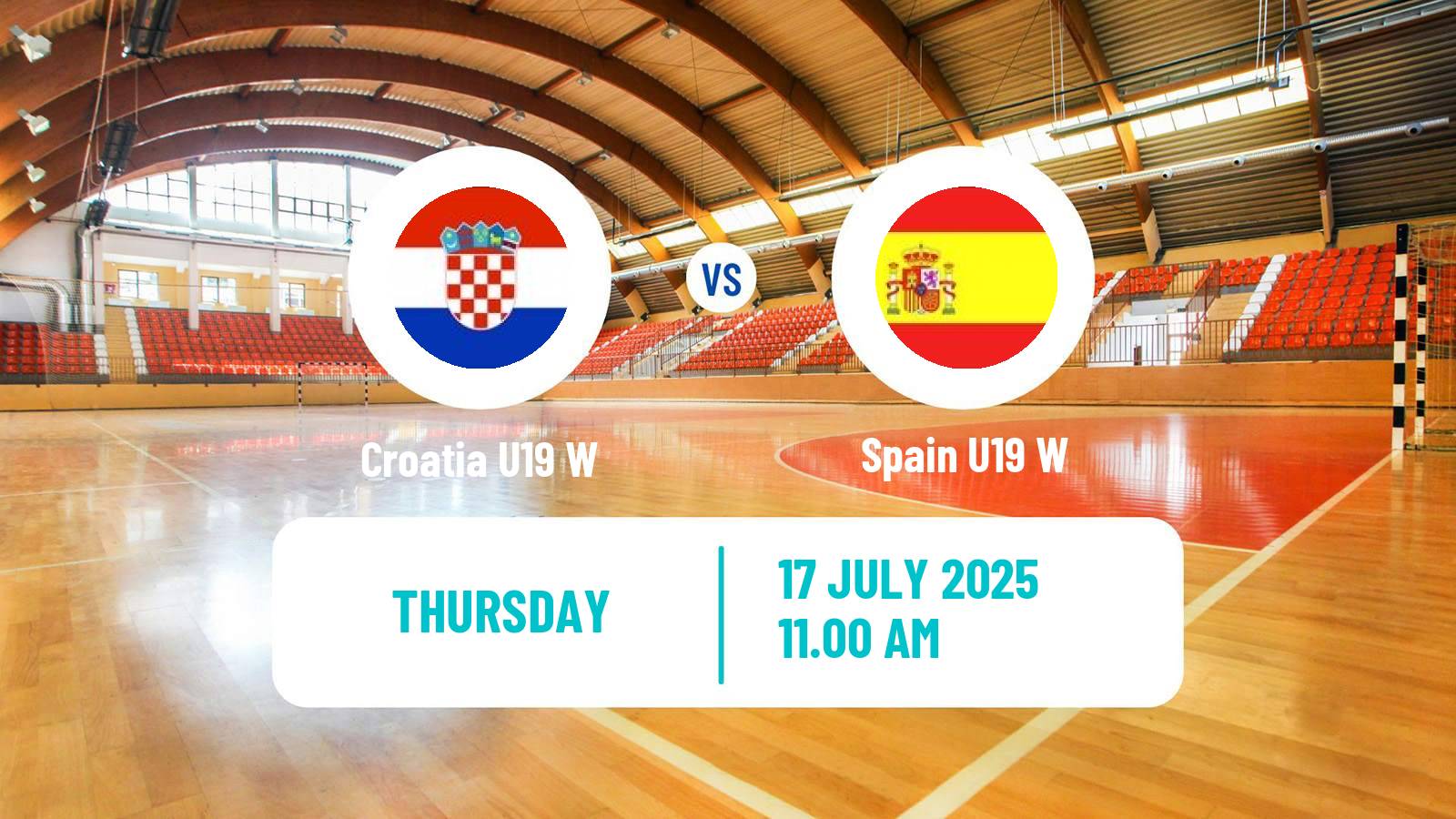 Handball European Championship U19 Handball Women Croatia U19 W - Spain U19 W