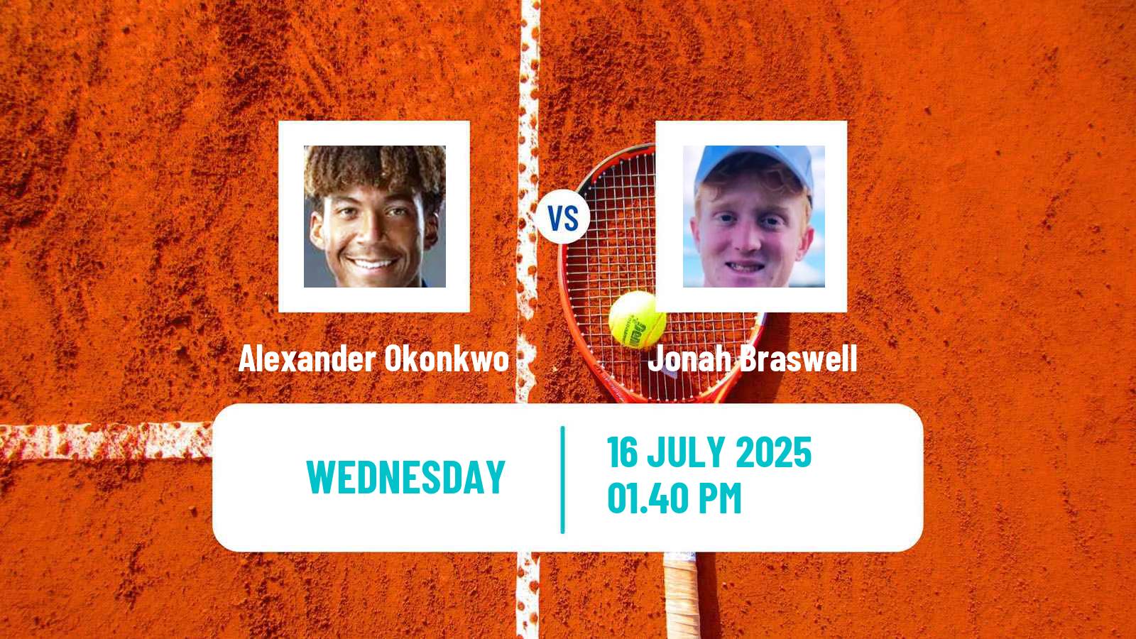 Tennis ITF M25 Louisville Ky Men Alexander Okonkwo - Jonah Braswell