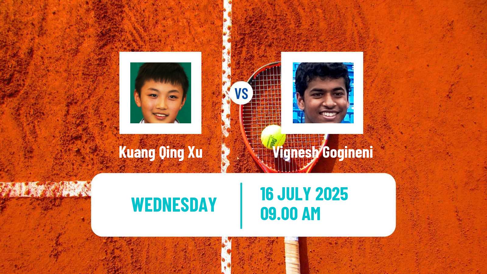 Tennis ITF M25 Louisville Ky Men Kuang Qing Xu - Vignesh Gogineni