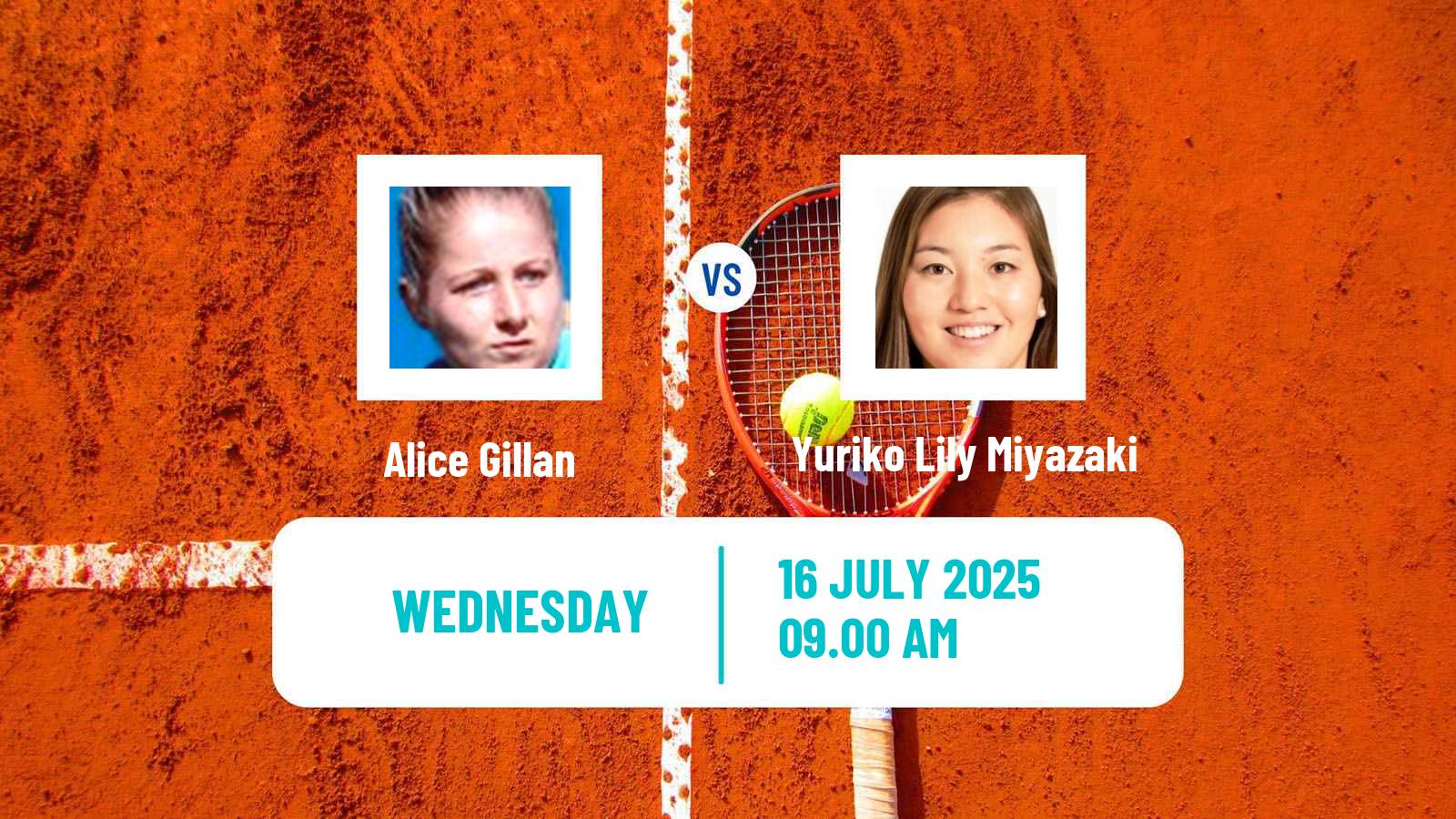 Tennis ITF W50 Nottingham Women Alice Gillan - Yuriko Lily Miyazaki