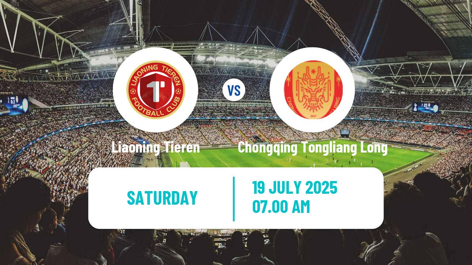Soccer Chinese Jia League Liaoning Tieren - Chongqing Tongliang Long