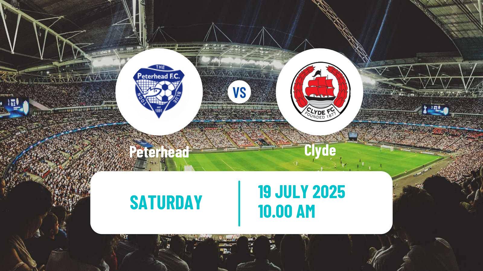 Soccer Scottish League Cup Peterhead - Clyde