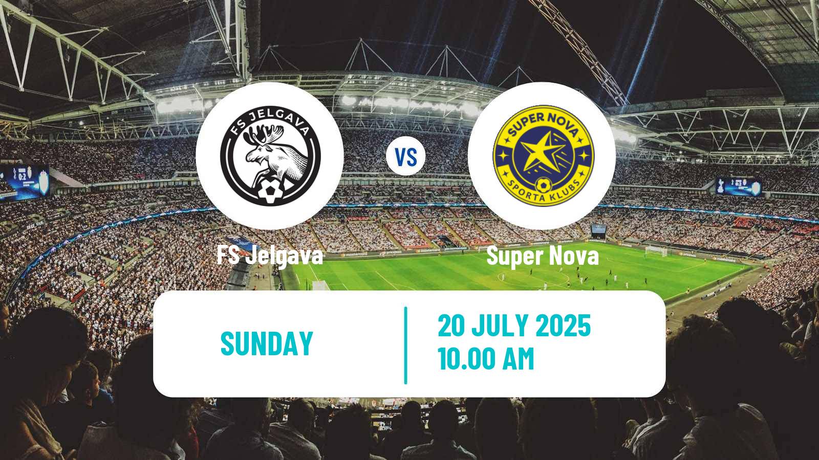 Soccer Latvian Virsliga Jelgava - Super Nova