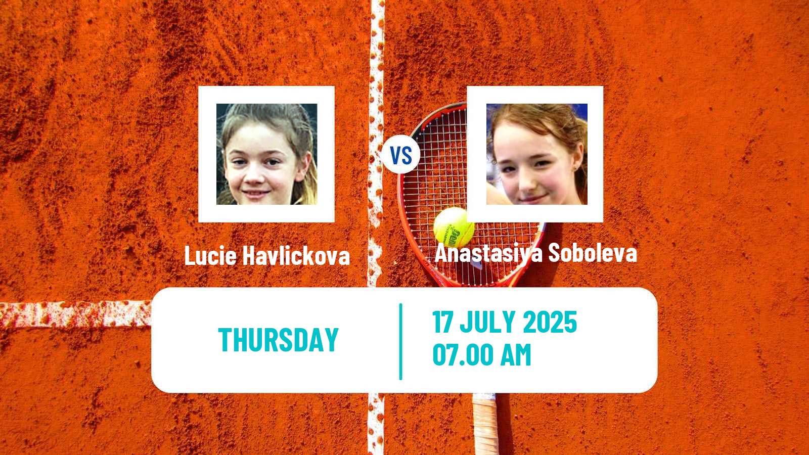Tennis ITF W75 Olomouc Women Lucie Havlickova - Anastasiya Soboleva