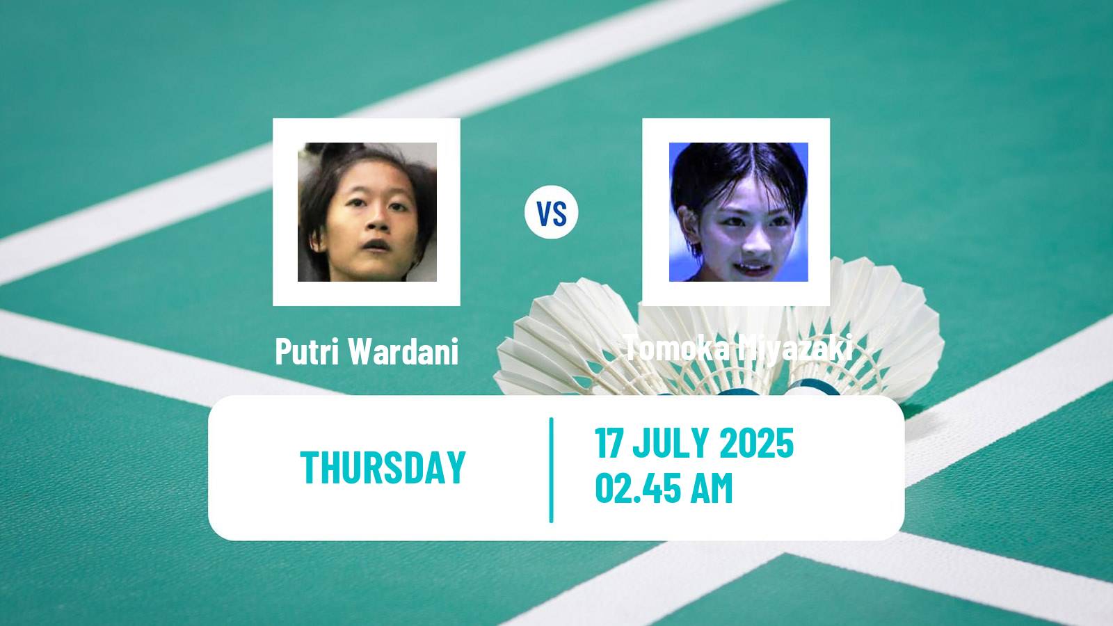 Badminton BWF World Tour Japan Open Women Putri Wardani - Tomoka Miyazaki