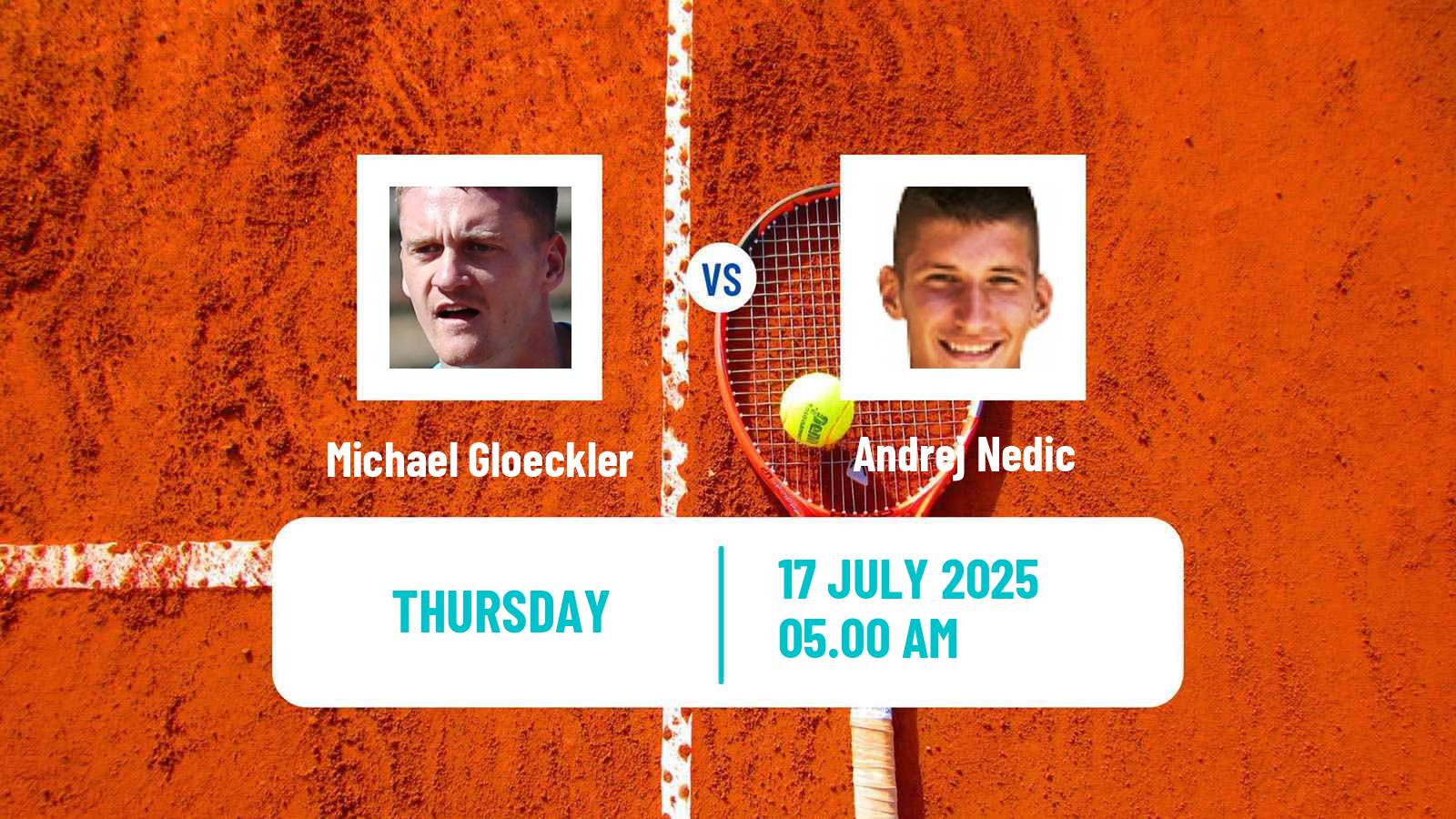 Tennis ITF M25 Kramsach Men Michael Gloeckler - Andrej Nedic