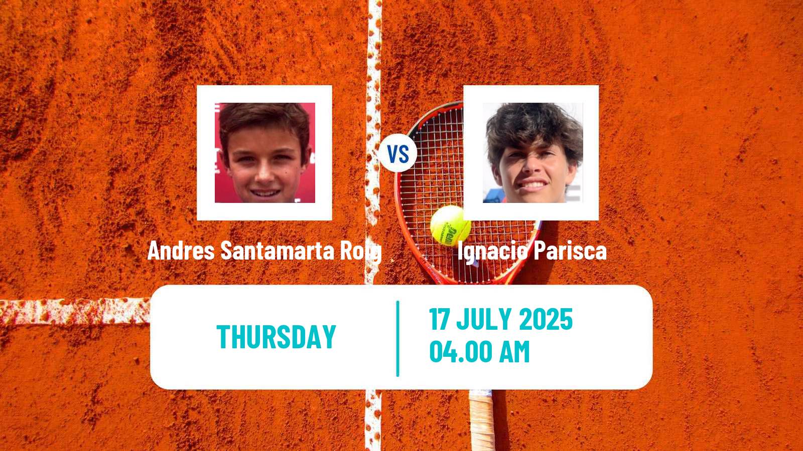 Tennis ITF M25 Gandia Men Andres Santamarta Roig - Ignacio Parisca