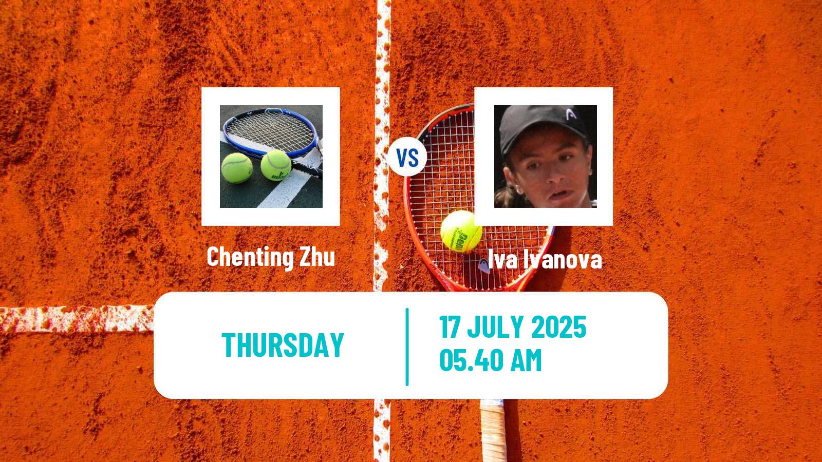 Tennis ITF W35 Monastir 2 Women Chenting Zhu - Iva Ivanova