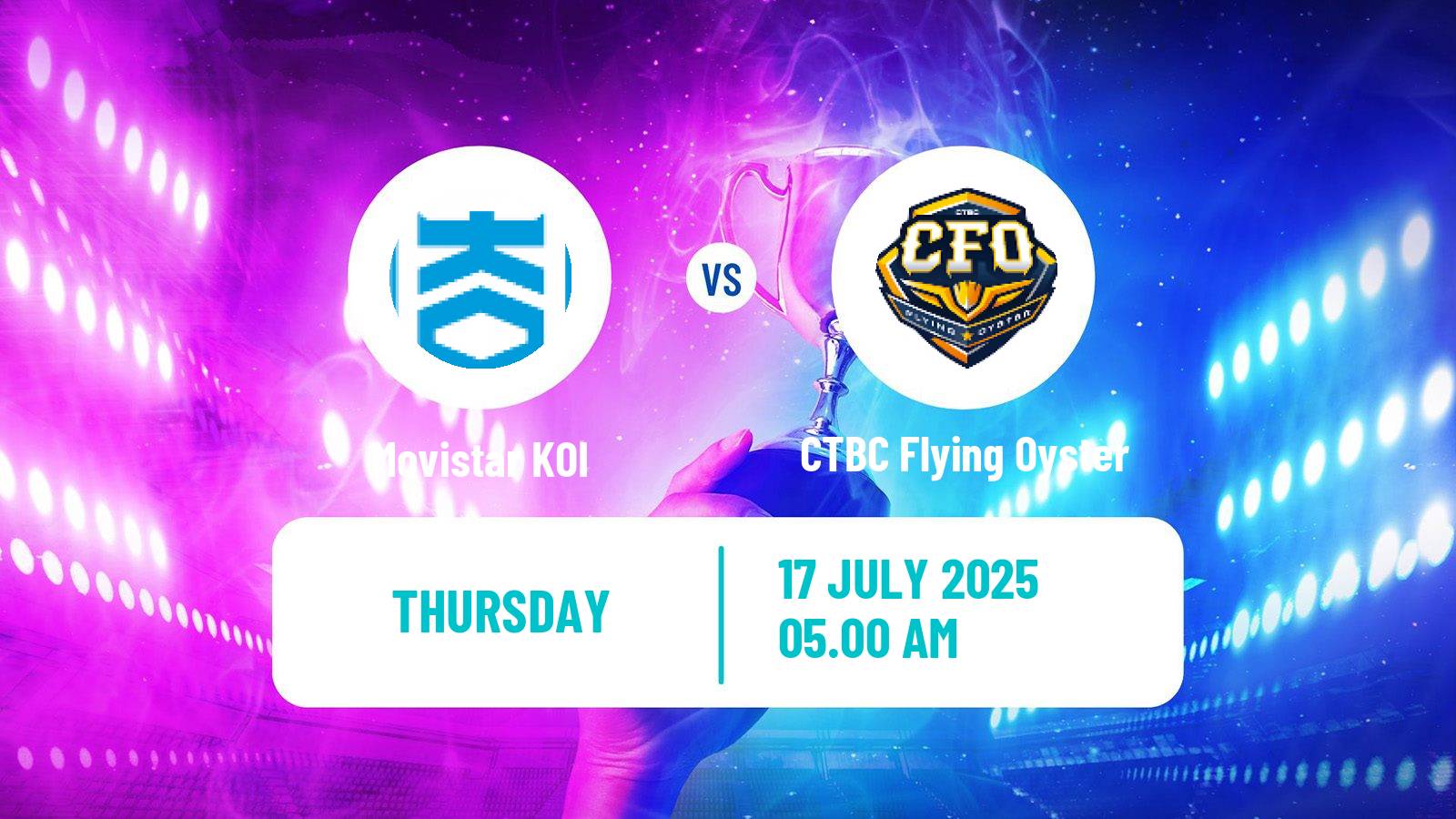 Esports League Of Legends Esports World Cup Movistar KOI - CTBC Flying Oyster