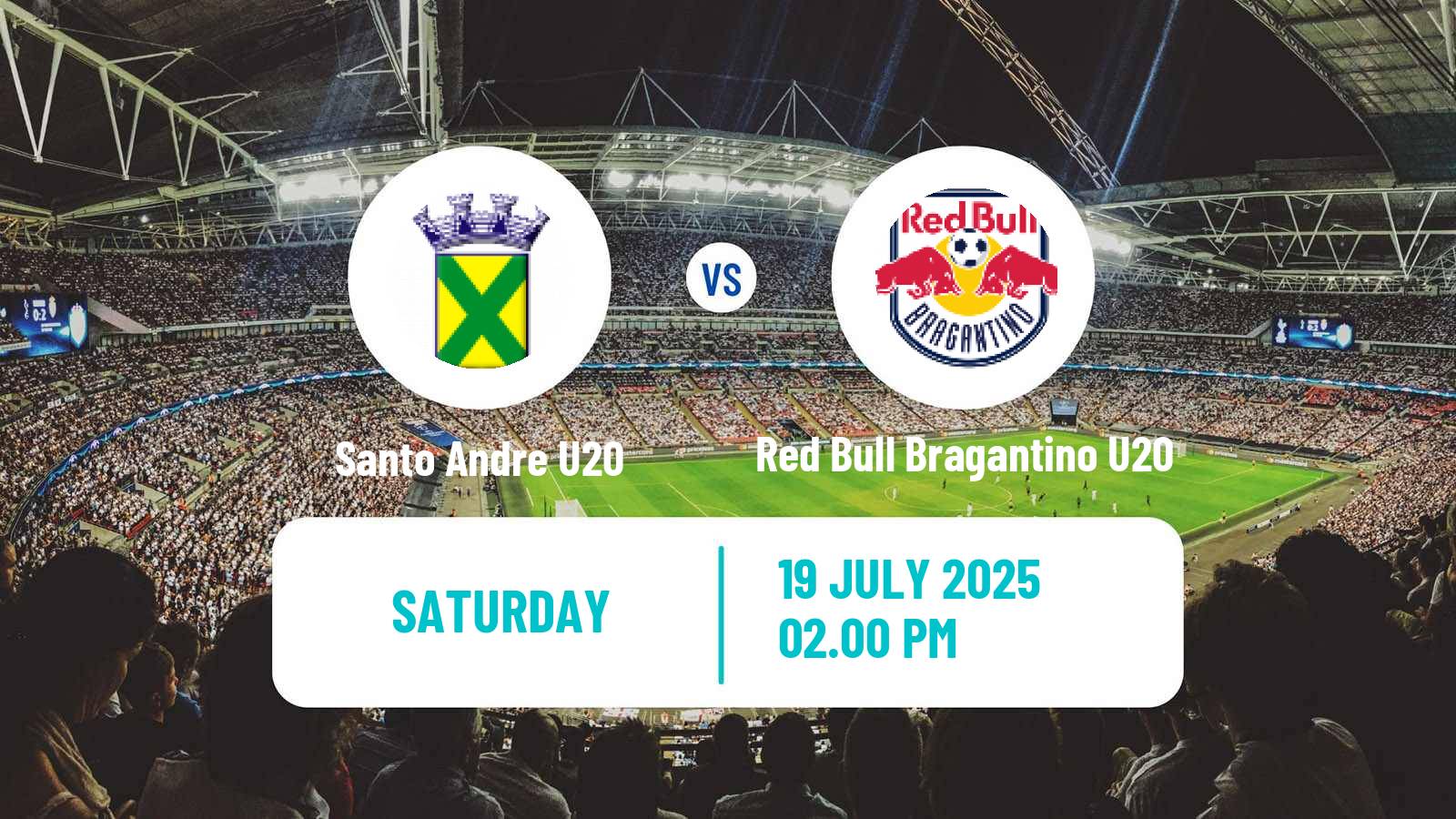 Soccer Brazilian Paulista U20 Santo Andre U20 - Red Bull Bragantino U20