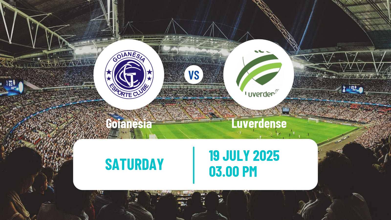 Soccer Brazilian Serie D Goianésia - Luverdense