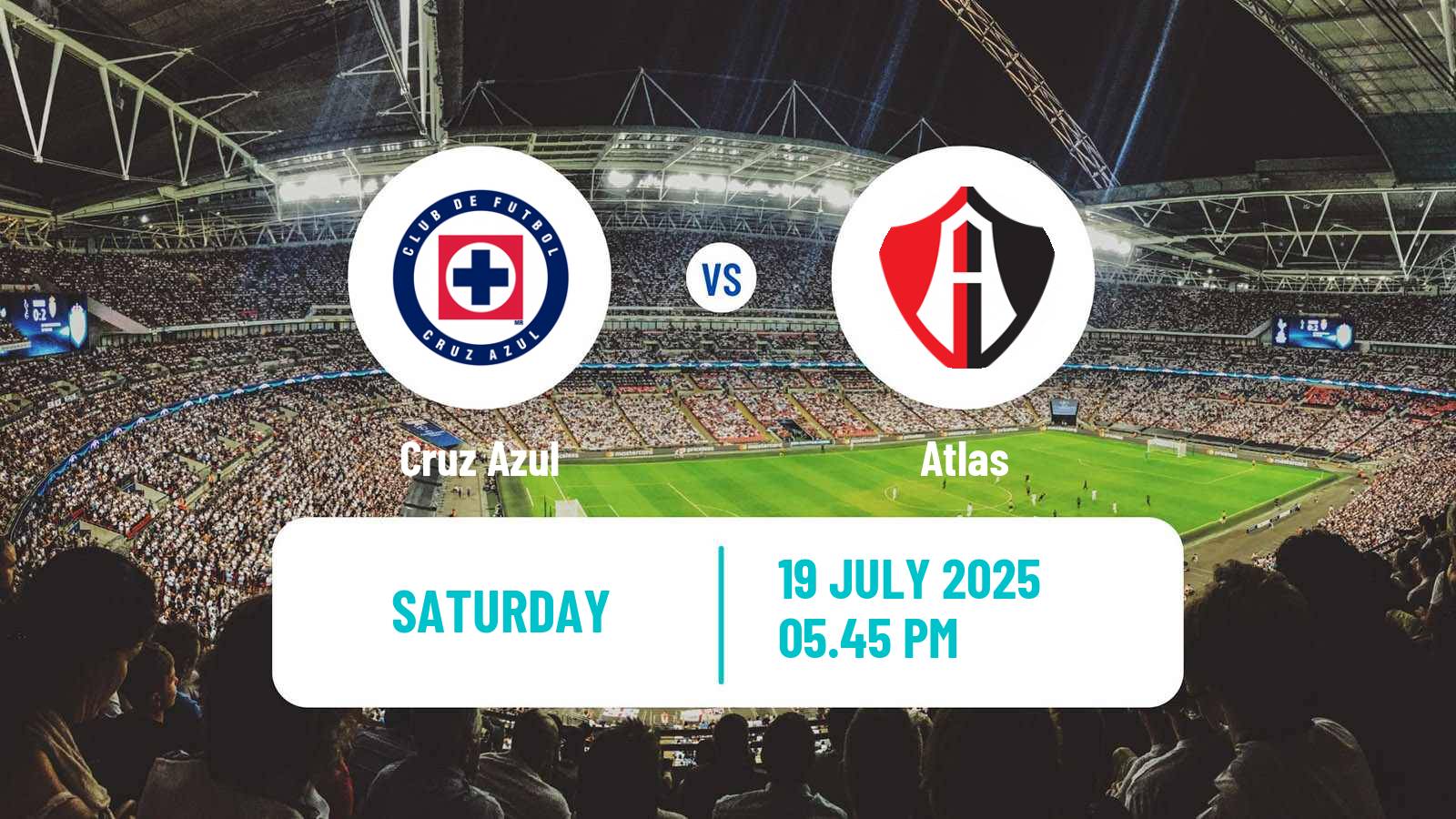 Soccer Mexican Liga MX Women Cruz Azul - Atlas