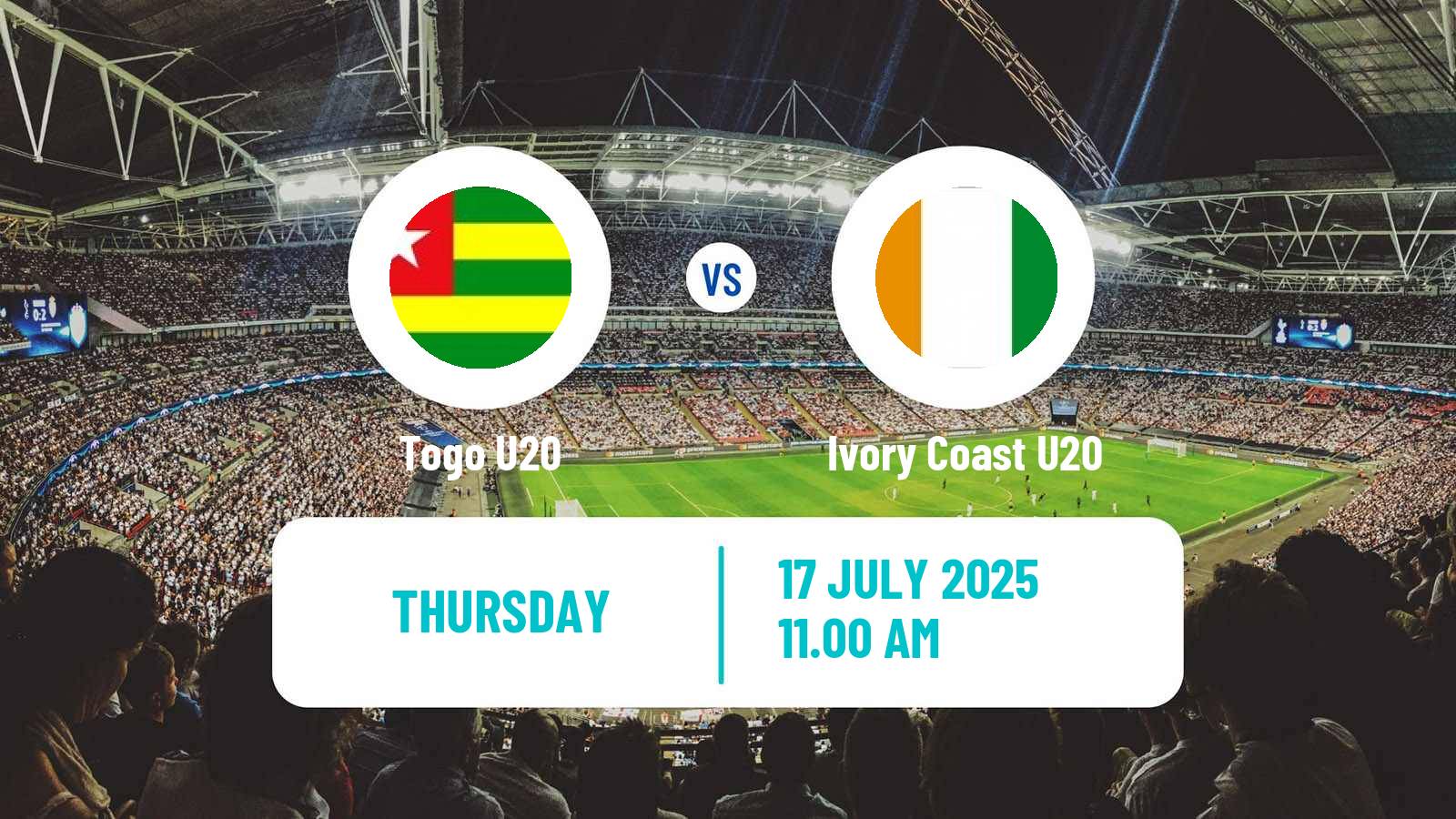 Soccer Friendly Togo U20 - Ivory Coast U20