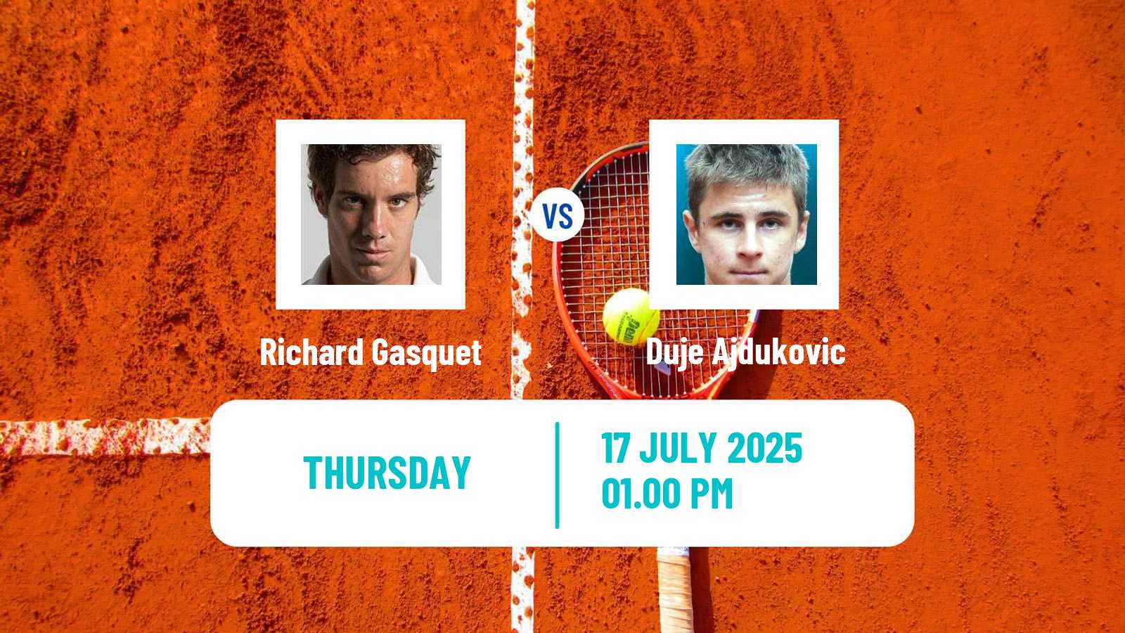 Tennis ATP Hopman Cup Richard Gasquet - Duje Ajdukovic